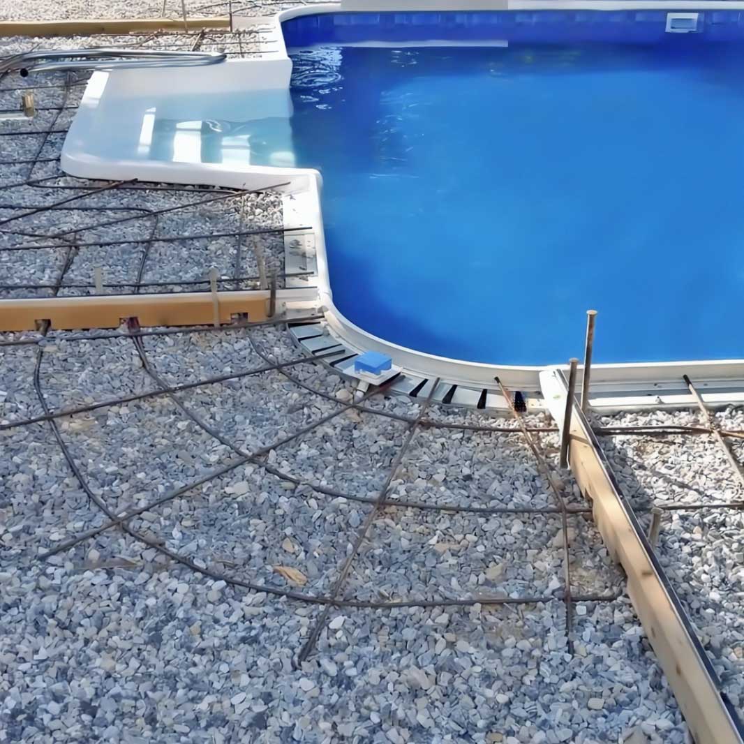 Custom pool building process in White Hall, MD | Floyd Contracting Inc.